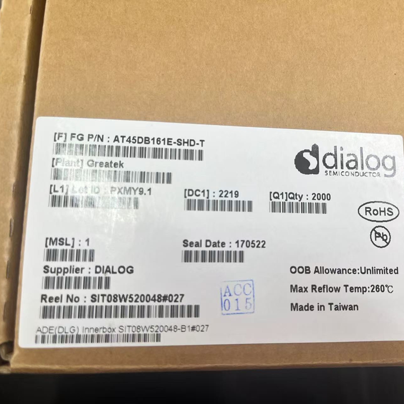 Resumen de la hoja de datos de AT45DB161E-SHD-T: Características, operación SPI de alta velocidad y aplicaciones