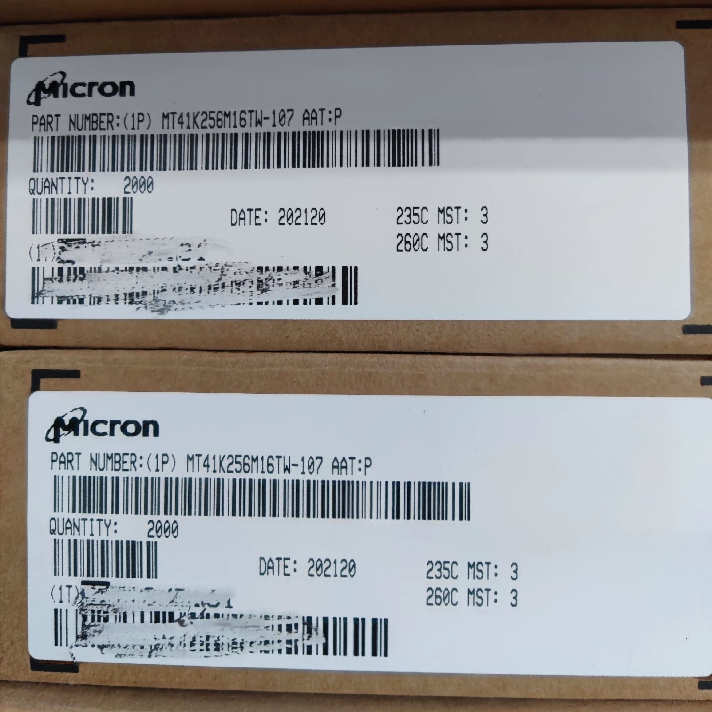 Funciona | 256Mx16 de 4 gb de memoria SDRAM MT41K256M16 DDR3L