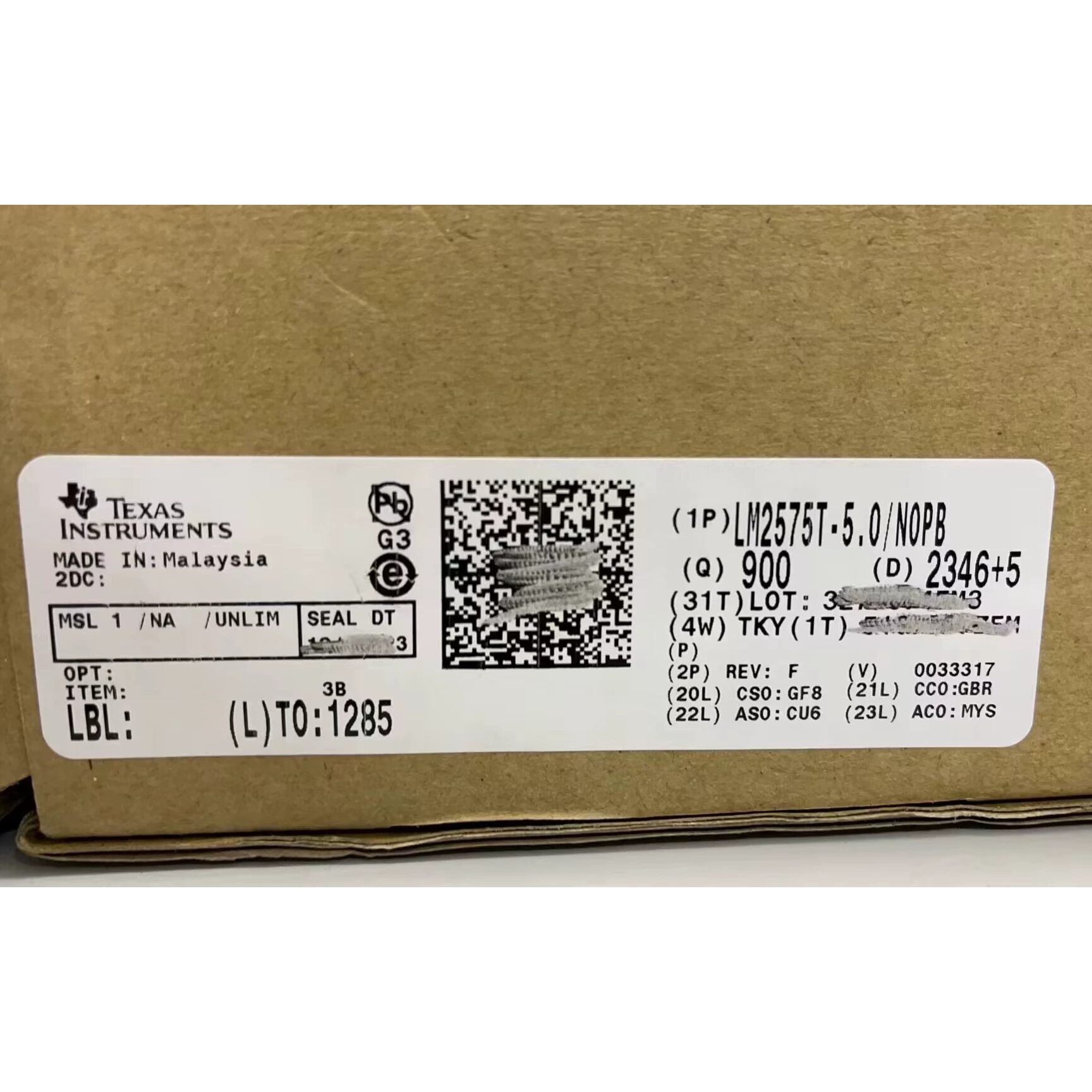 LM2575T-5.0/NOPB